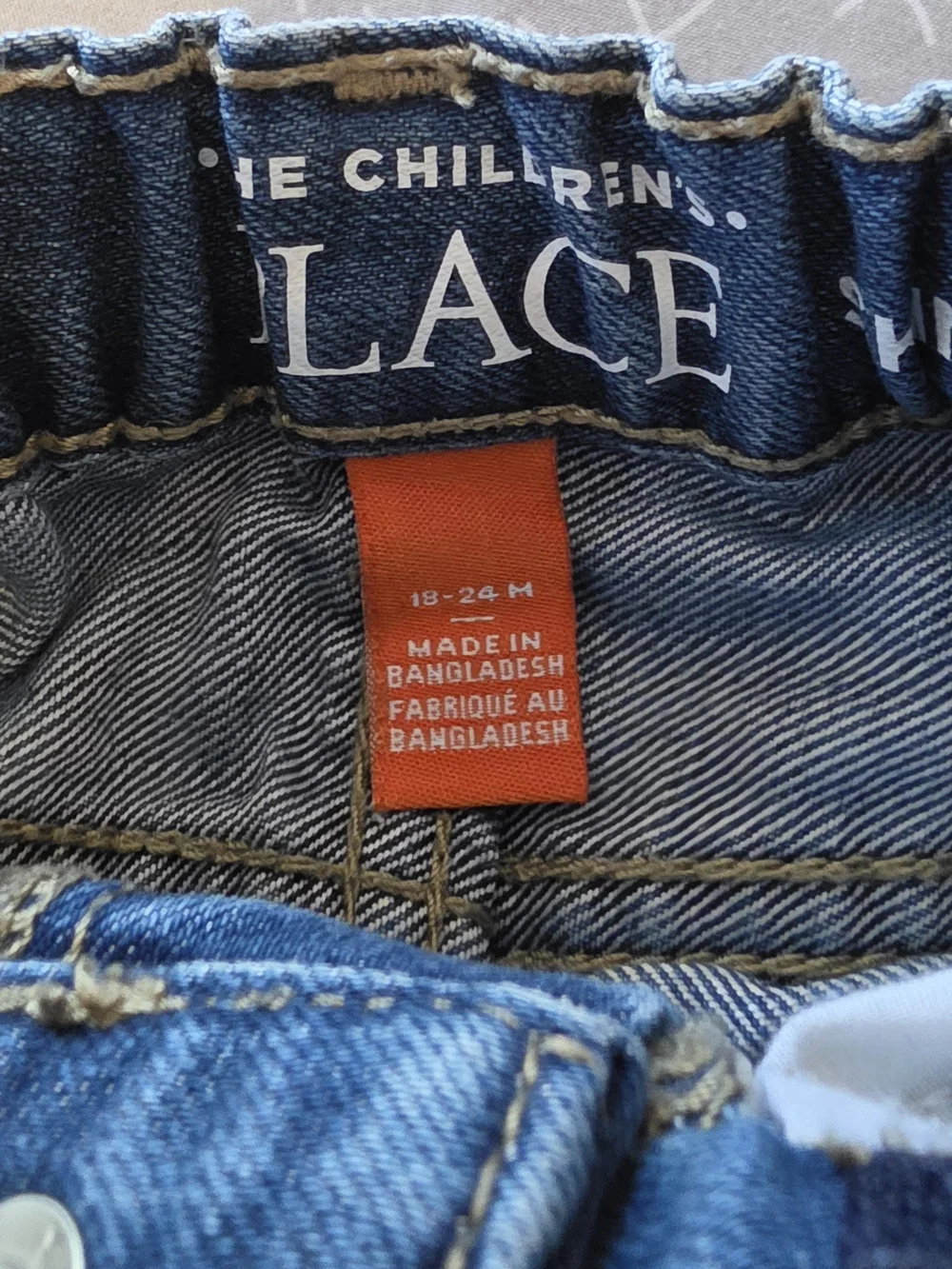 The Children’s Place Boys Jeans Lot 2 Pairs Denim 18-24M & 2T
